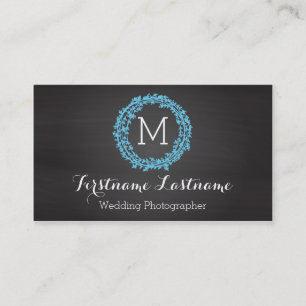 Cartes de visite élégants de monogramme