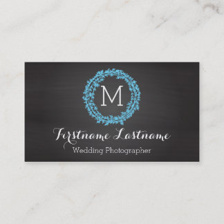 Cartes de visite élégants de monogramme