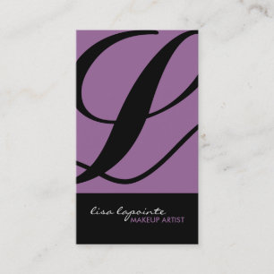 Cartes de visite élégants et audacieux
