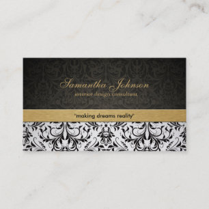 Cartes de visite élégants professionnels de