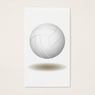 Cartes De Visite Emblème frais 1 de volleyball
