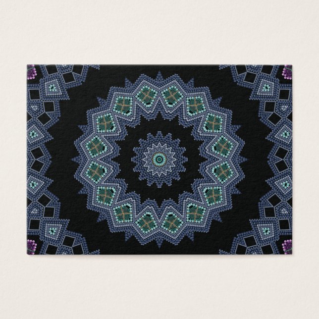 Cartes De Visite Embroidered beads (Devant)