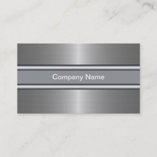 Cartes de visite en aluminium