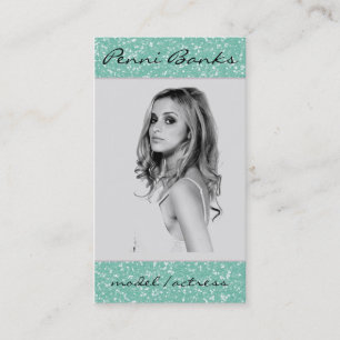 Cartes de visite en bon état de chanteur d'actric