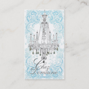 Cartes de visite en cristal de scintillement de