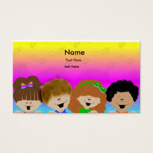 Cartes De Visite Enfants mignons