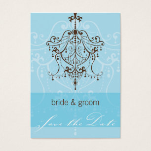 Cartes De Visite ENREGISTRER LA DATE PETITE :: lustre
