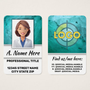 Cartes De Visite Enseignant Éducateur École District Administration