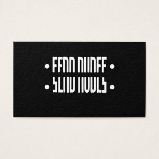 Cartes De Visite Envoyer nudes Black Hidden Message Humour Drôle Mè