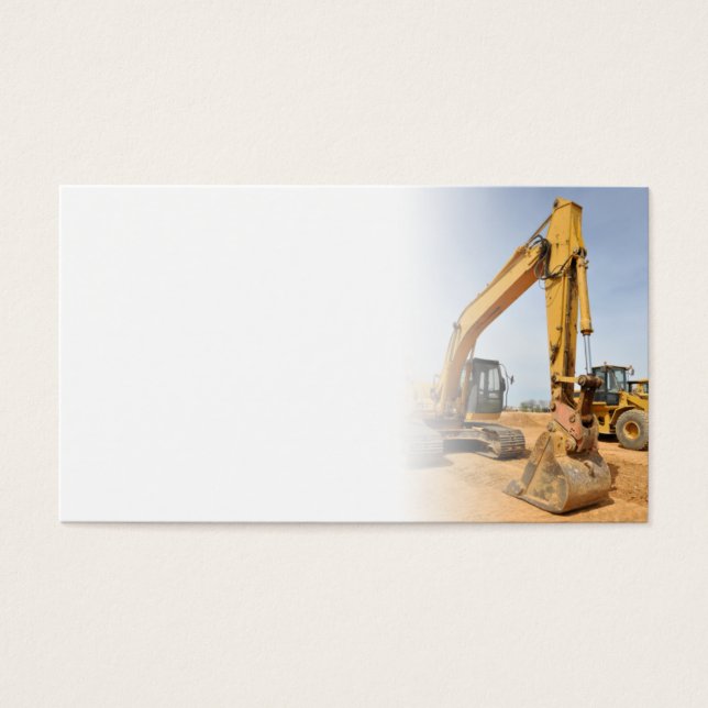 Cartes De Visite équipement de construction de la hutte (Devant)