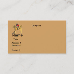 cartes de visite équitation DESIGN