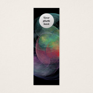 Cartes De Visite Espace de coquille d'art abstrait