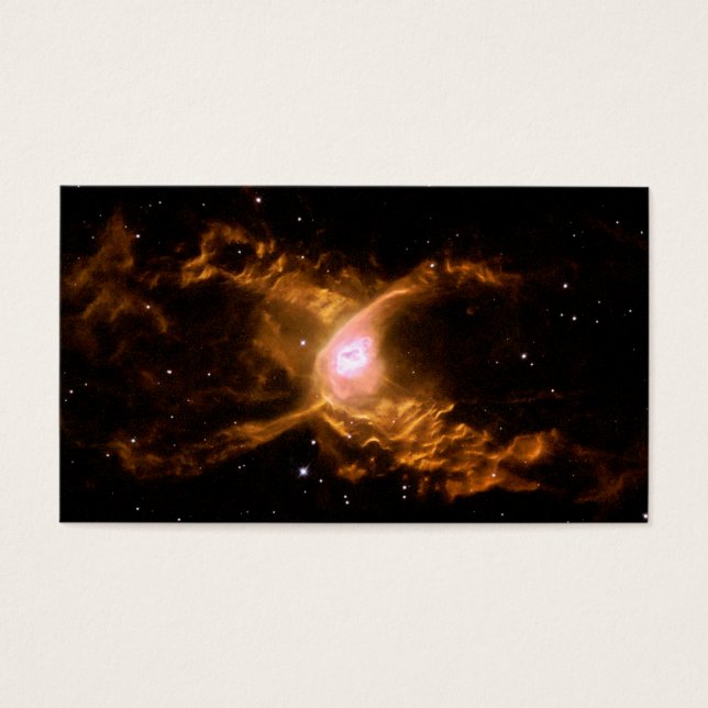 Cartes De Visite Espace Nebula Spider Rouge (Devant)