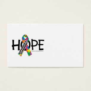 Cartes De Visite Espoir de syndrome d'Asperger