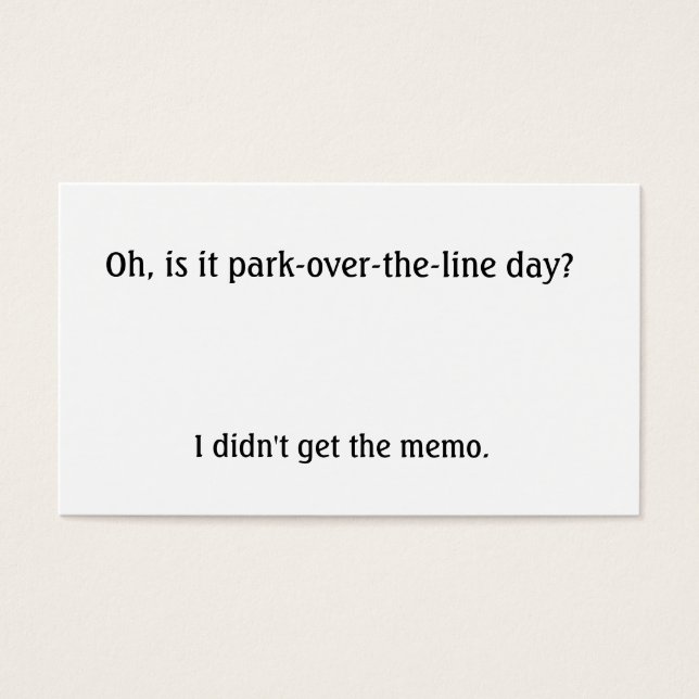 Cartes De Visite Est-ce qu'il se place au-dessus de la file d'atten (Devant)