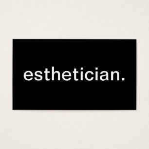 Cartes De Visite Esthetician
