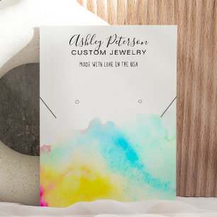 Cartes De Visite Etanche chic bijoux boucles d'oreille