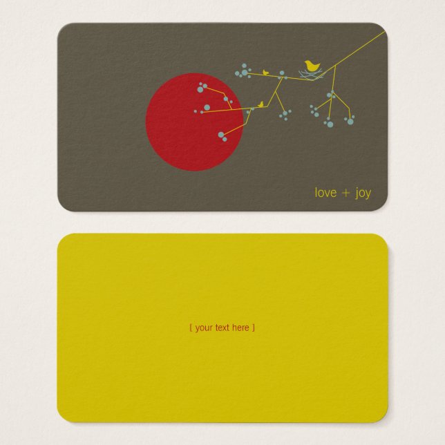 Cartes De Visite Étiquette cadeau do-it-yourself Favoriser le Baby  (Devant & derrière)