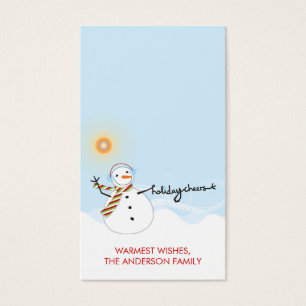 Cartes De Visite Étiquette-cadeau pour les do-it-yourself et les fê