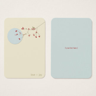 Cartes De Visite Étiquette de cadeau DIY pour Baby Shower famille d