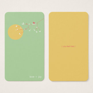 Cartes De Visite Étiquette de cadeau DIY pour Baby Shower famille d