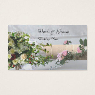 Cartes De Visite Étiquette de remerciement de mariage Tender Dream