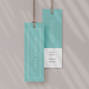 Cartes De Visite Étiquette de vêtements Avery Mint Hang Tags Prix