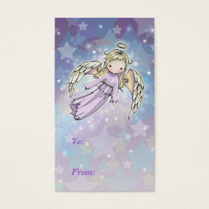 Cartes De Visite Étiquettes de cadeaux de fêtes pour ange doux