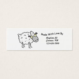 Cartes De Visite Étiquettes de tissu de Sheepy