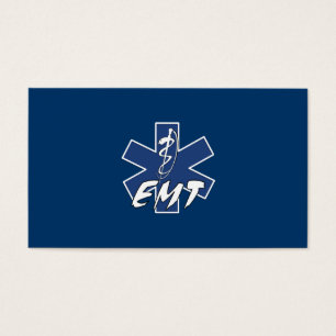 Cartes De Visite Étoile active d'EMT de la vie