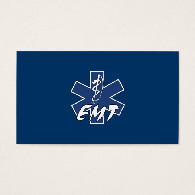 Cartes De Visite Étoile de vie active EMT (Devant)