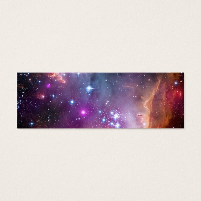 Cartes De Visite Etoiles violettes Galaxy Astronomie spatiale (Devant)