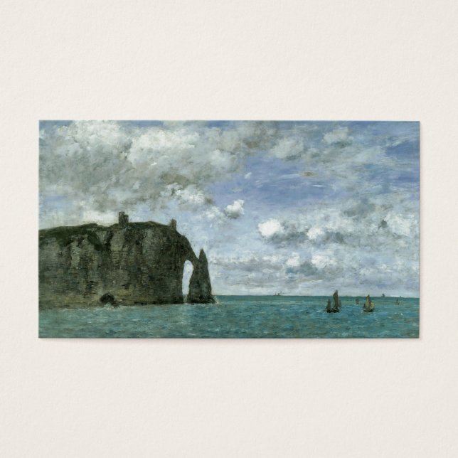 Cartes De Visite Etretat, Porte d'Aval (Devant)