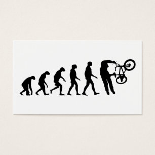 Cartes De Visite Évolution de BMX