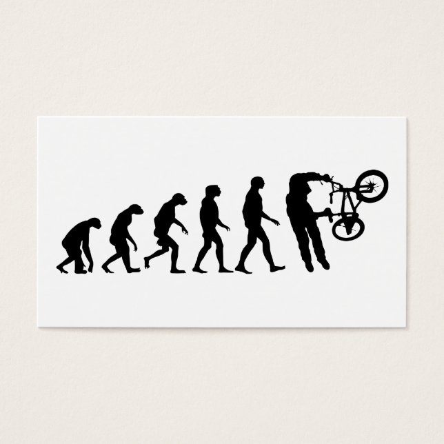 Cartes De Visite Évolution de BMX (Devant)