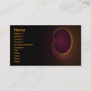 Cartes de visite exécutifs