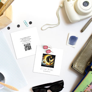 Cartes De Visite Fairy Wing Floral Moon Bijoux délices