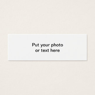 Cartes De Visite Faites De Vous Un Signet De Type