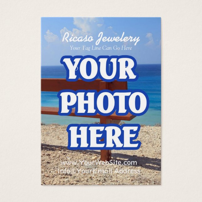 Cartes De Visite Faites votre propre Arrière - plan d'apprentissage (Devant)