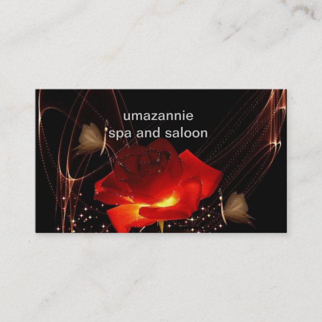 Cartes de visite faits sur commande (Devant)