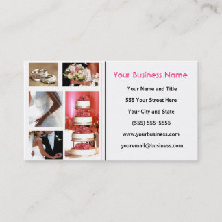 Cartes de visite faits sur commande - wedding