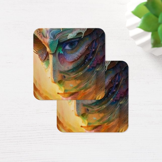 Cartes De Visite Fantastique portrait de femme (Bureau)