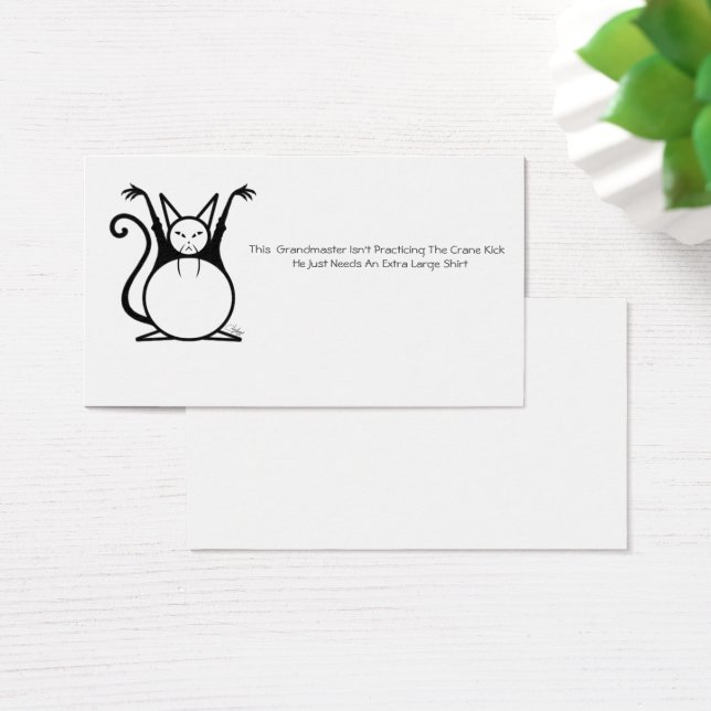 Cartes De Visite Fat Master (Bureau)