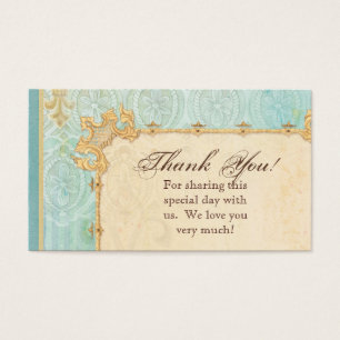 Cartes De Visite Favoriser les cartes-cadeaux - Fleur di Lys Damask