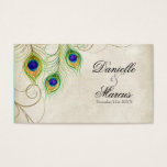 Cartes De Visite Favoriser les étiquettes cadeaux - Peacock Feather<br><div class="desc">Ceci est une étiquette cadeau Favor élégant et sophistiqué. Il allie le meilleur de la tradition et la fraîcheur du contemporain. Il suffit de percer un trou dans le bout et de cravate sur vos sacs de faveur ou les décorations de la table. Vous pouvez modifier le message à l'envers...</div>