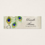 Cartes De Visite Favoriser les étiquettes cadeaux - Peacock Feather<br><div class="desc">REMARQUE : Il s'agit d'un design imprimé plat, il n'y a pas de couches ni d'encre métallique argentée utilisées pour le créer. Cependant, le design a l'apparence d'une image multicouche et argentée. PALETTE DE COULEUR : métal argenté, gris, crème, bronzé, or, vert, turquoise, bleu et violet. COLLECTION DESIGN : Correspondance...</div>