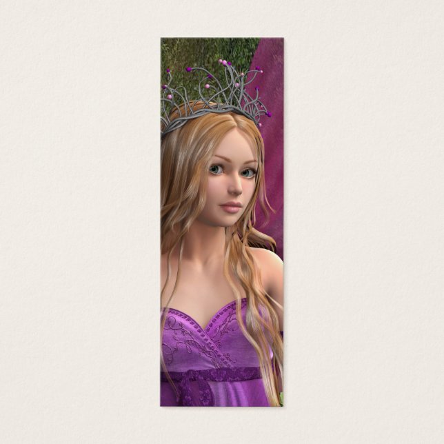 Cartes De Visite Fée rose (Devant)