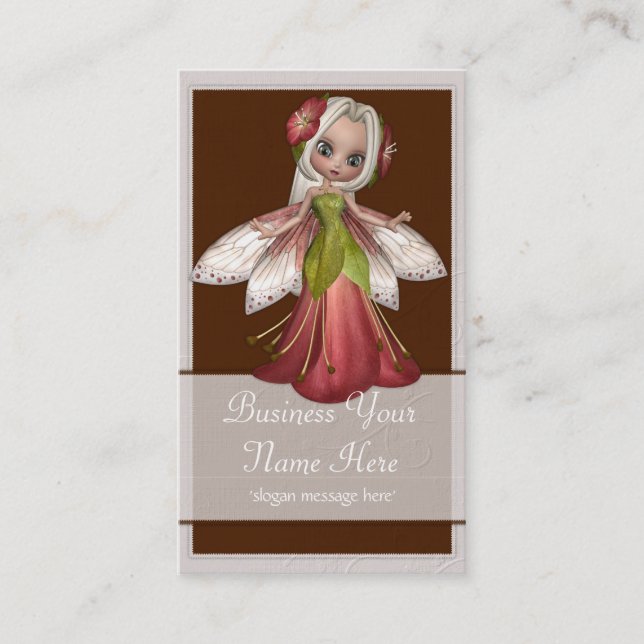 Cartes de visite féeriques de Whimiscal de (Devant)