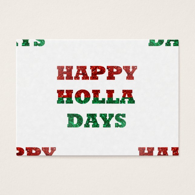 Cartes De Visite fête des holla (Devant)