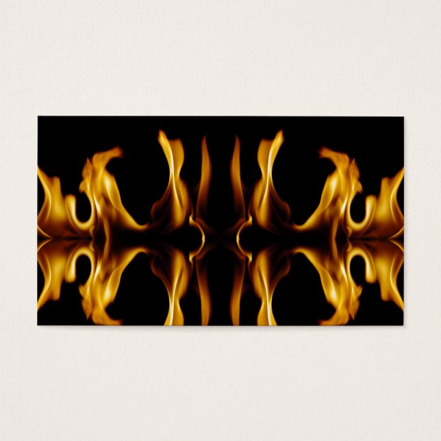 Cartes De Visite Feu (Devant)